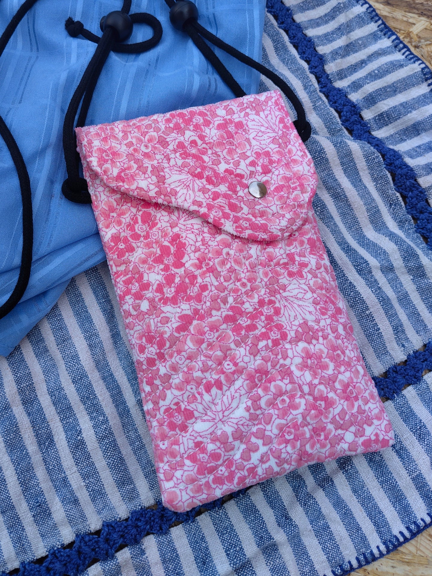 Bolso Melide Flores rosas