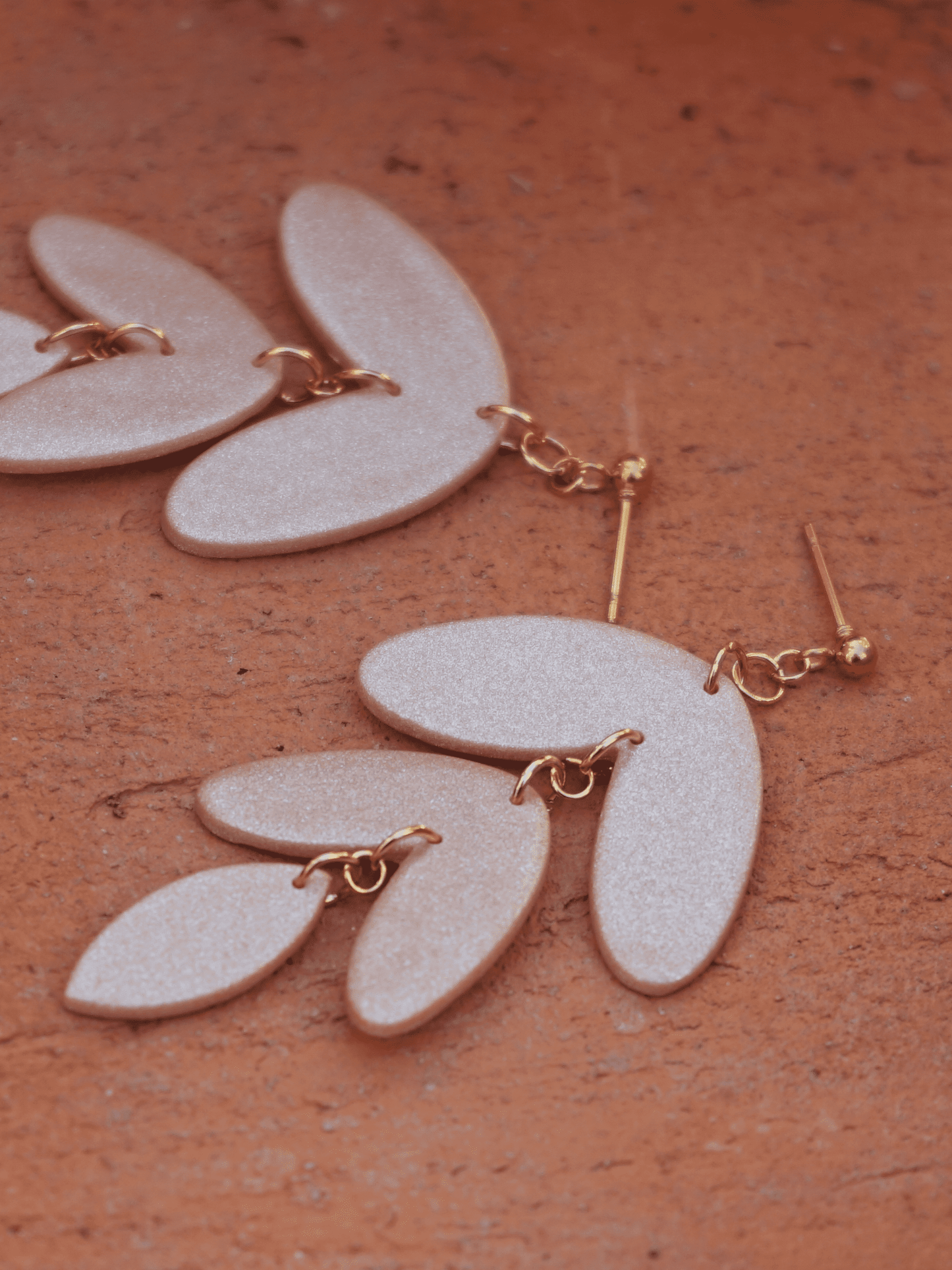 Pendientes LAVENDER Champagne