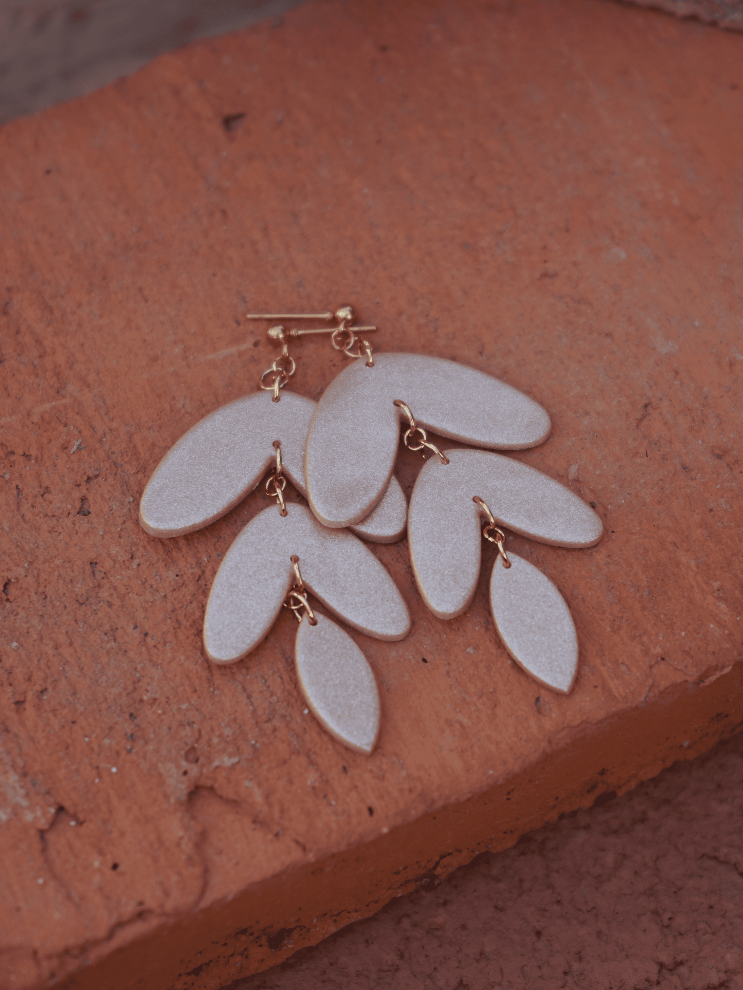 Pendientes LAVENDER Champagne