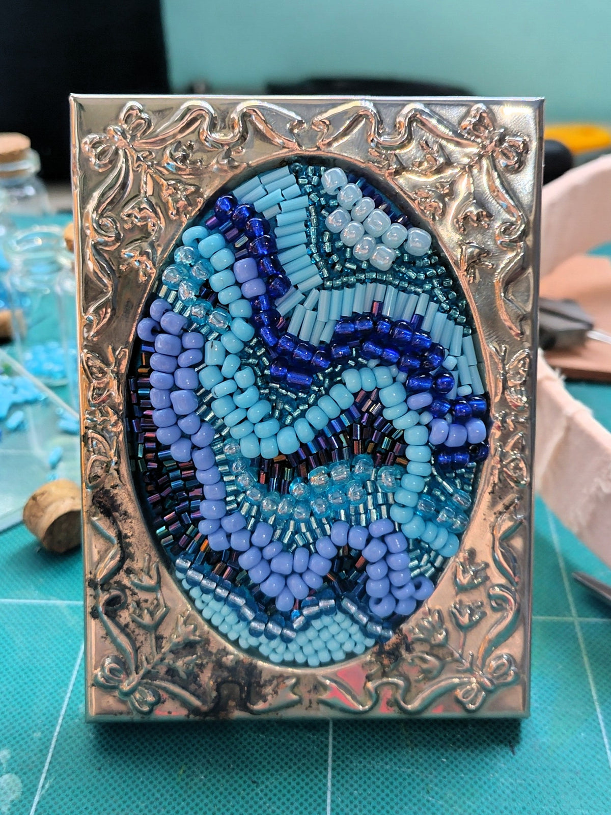 Geoda azul